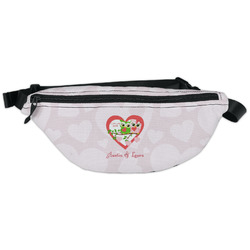 Valentine Owls Fanny Pack - Classic Style (Personalized)