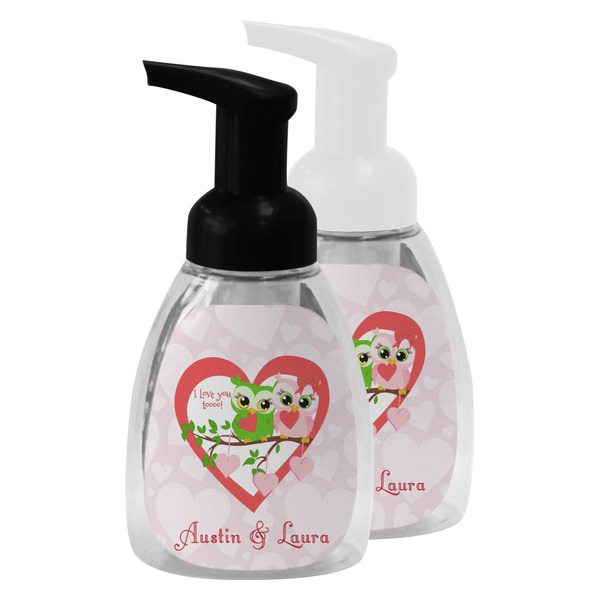 Valentine Owls Foam Soap Bottles - Main