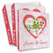 Valentine Owls 3 Ring Binder - Full Wrap (Personalized)