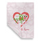 Valentine Owls Garden Flags - Large - Double Sided - FRONT FOLDED