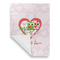 Valentine Owls Garden Flags - Large - Single Sided - FRONT FOLDED