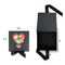 Valentine Owls Gift Boxes with Magnetic Lid - Black - Open & Closed