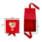 Valentine Owls Gift Boxes with Magnetic Lid - Red - Open & Closed