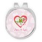 Valentine Owls Golf Ball Marker - Hat Clip - Silver