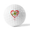 Valentine Owls Golf Balls - Generic - Set of 12 - FRONT