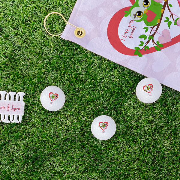 Valentine Owls Golf Balls - Generic - Set of 3 - LIFESTYLE