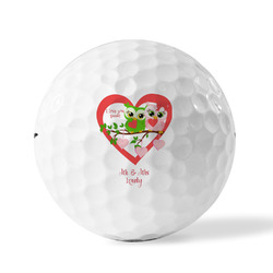 Valentine Owls Golf Balls (Personalized)