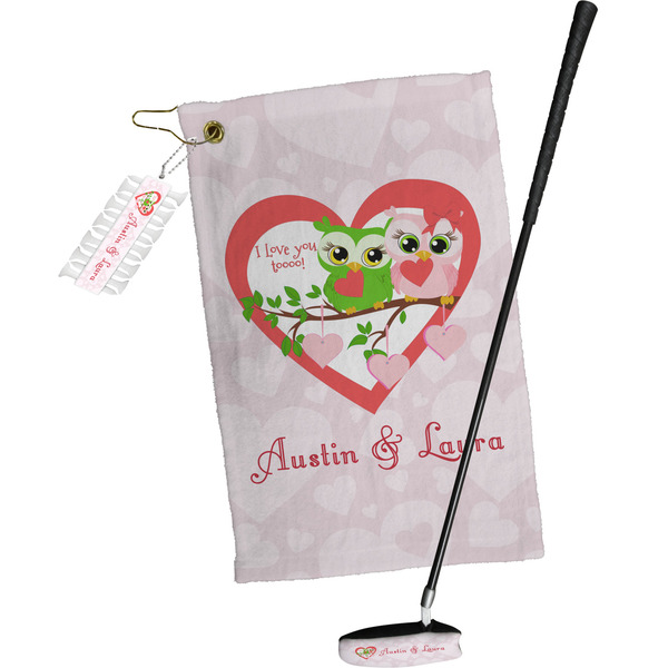 Valentine Owls Golf Gift Kit (Full Print)