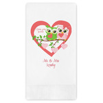 Valentine Owls Guest Paper Towels - Full Color (Personalized)