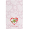 Valentine Owls Hand Towel (Personalized) Full