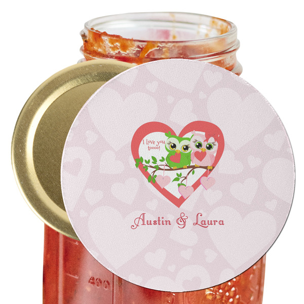 Custom Valentine Owls Jar Opener (Personalized)