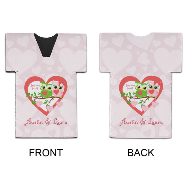 Valentine Owls Jersey Bottle Cooler - APPROVAL