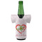Valentine Owls Jersey Bottle Cooler - FRONT (on bottle)