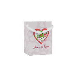 Valentine Owls Jewelry Gift Bags - Matte (Personalized)