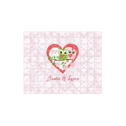 Valentine Owls 110 pc Jigsaw Puzzle (Personalized)