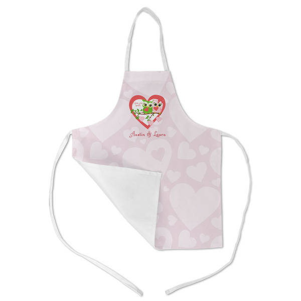 Valentine Owls Kid's Aprons - Medium - Main (med/lrg)