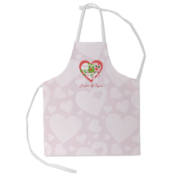 Custom Valentine Owls Kid's Apron - Small (Personalized)