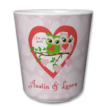 Valentine Owls Plastic Tumbler 6oz (Personalized)