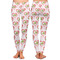 Valentine Owls Ladies Leggings - Front and Back