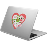 Valentine Owls Laptop Decal