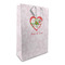 Valentine Owls Large Gift Bag - Front/Main