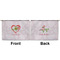 Valentine Owls Large Zipper Pouch Approval (Front and Back)