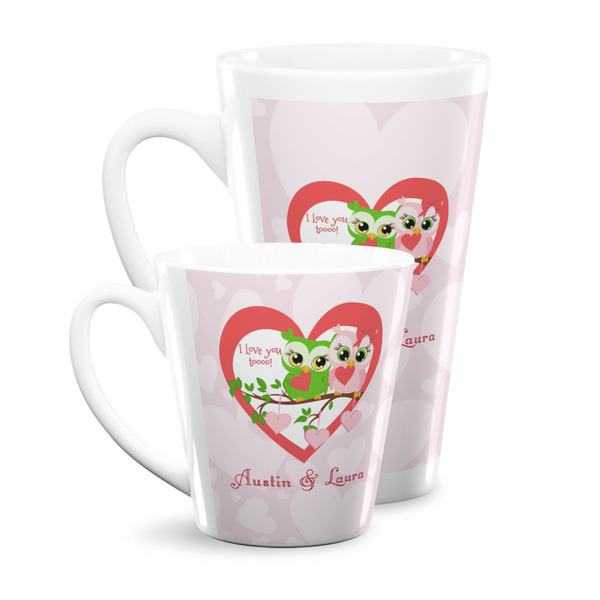 Valentine Owls Latte Mugs Main