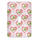 Valentine Owls Light Switch Covers (Personalized)