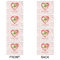 Valentine Owls Linen Placemat - APPROVAL Set of 4 (double sided)