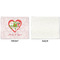 Valentine Owls Linen Placemat - APPROVAL Single (single sided)