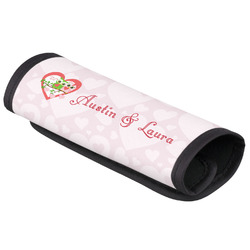 Valentine Owls Luggage Handle Cover (Personalized)