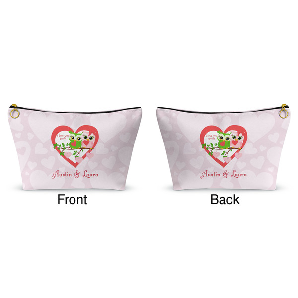 Valentine Owls Makeup Bag Approval