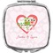 Valentine Owls Compact Makeup Mirror (Personalized)