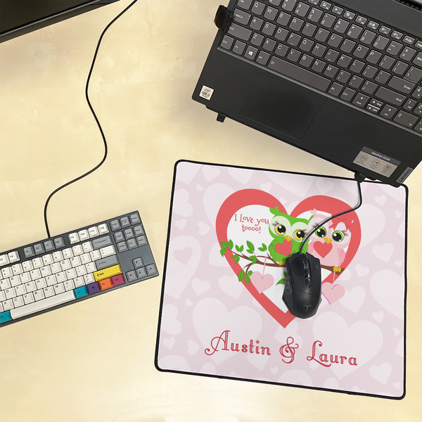 Valentine Owls Medium Gaming Mats - LIFESTYLE