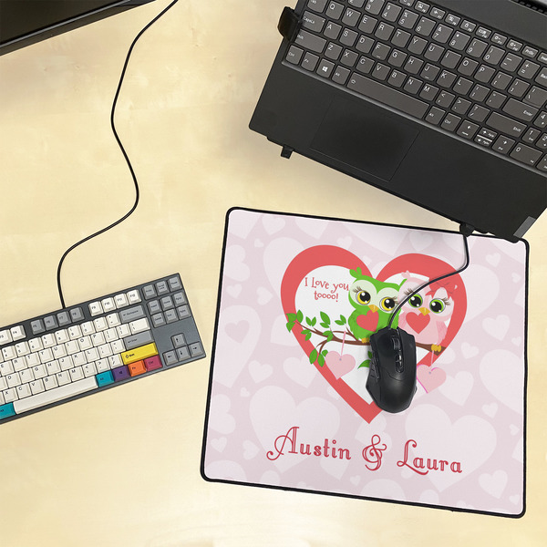 Valentine Owls Medium Gaming Mats - LIFESTYLE
