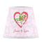 Valentine Owls Poly Film Empire Lampshade - Front View