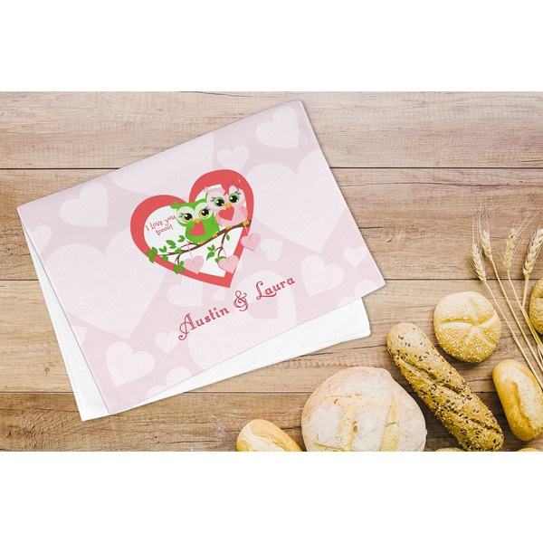 Valentine Owls Microfiber Kitchen Towel - LIFESTYLE
