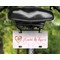 Valentine Owls Mini License Plate on Bicycle