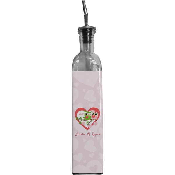 Custom Valentine Owls Oil Dispenser Bottle (Personalized)