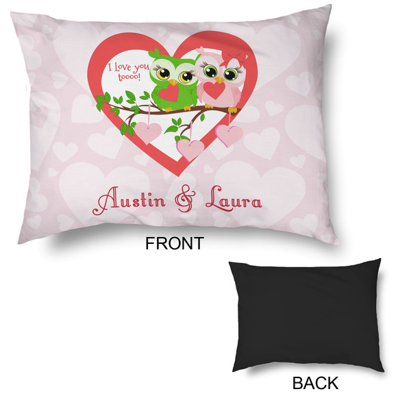 Valentine Owls Outdoor Dog Beds - Large - APPROVAL