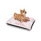 Valentine Owls Outdoor Dog Beds - Small - IN CONTEXT