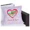 Valentine Owls Outdoor Pillow (Personalized)
