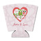 Valentine Owls Party Cup Sleeves - with bottom - FRONT