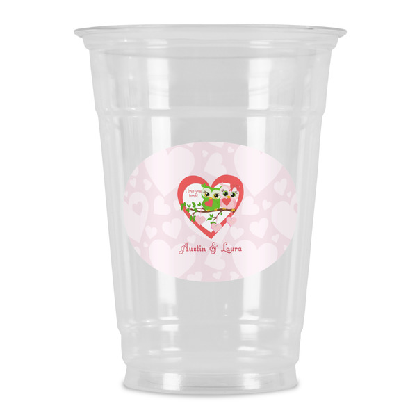 Custom Valentine Owls Party Cups - 16oz (Personalized)