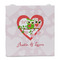 Valentine Owls Party Favor Gift Bag - Gloss - Front