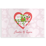 Valentine Owls Disposable Paper Placemats (Personalized)