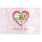 Valentine Owls Disposable Paper Placemats (Personalized)