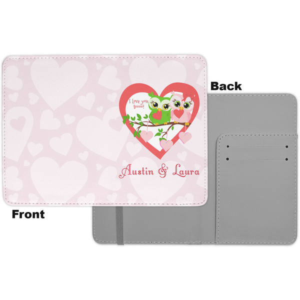 Valentine Owls Passport Holder - Apvl
