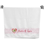 Valentine Owls Bath Towel (Personalized)
