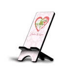 Valentine Owls Cell Phone Stand (Small) (Personalized)